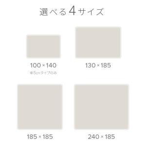 本日P+4% ラグ 洗える ラグマット 185...の詳細画像4
