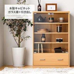 キャビネット ガラス扉 ディスプレイラック 扉付き コレクションラック