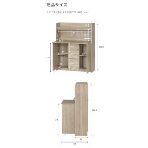 学習机 折りたたみデスク 勉強机 おしゃれ コ...の詳細画像3