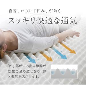 マットレス シングル 高反発 極厚10cm プ...の詳細画像5