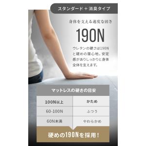 三つ折マットレス 高密度ハード+消臭タイプ マ...の詳細画像4