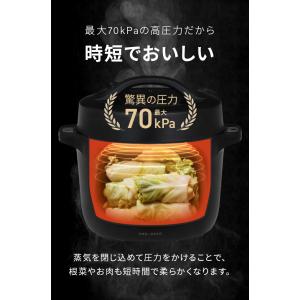 電気圧力鍋 4L 圧力鍋 自動調理器 電気調理...の詳細画像5