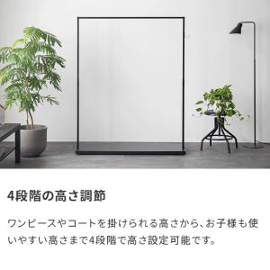 ハンガーラック 頑丈 おしゃれ 工具不要 スリ...の詳細画像2