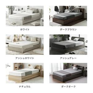 ベッド マットレスセット ダブル ベッドフレー...の詳細画像3