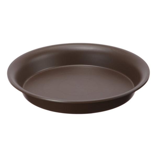 クラフトプレート 24型用 ダークブラウン アップルウェアー クラフトシリーズ用 鉢皿