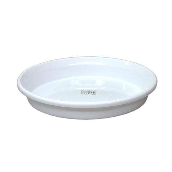 鉢皿F型 12号 ホワイト アップルウェアー 鉢受け 鉢皿