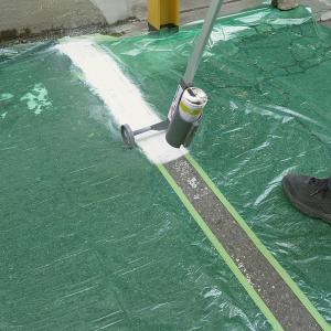 道路線引き用スプレー 細線用 400ml 白 ...の詳細画像3