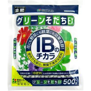 ＩＢのチカラグリーンそだちＥＸ　５００Ｇ　花ごころ　園芸用品・ガーデニング用品｜ドンドンマーケット