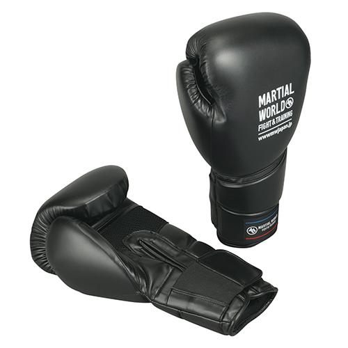 【マーシャルワールド】プロフェッショナルワークアウトグローブ・14oz・黒（BG410-14-BK）...