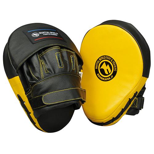 【マーシャルワールド】プロフェッショナルパンチングミット(PM130-YLBK)パンチングミットボク...