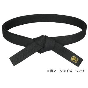 【マーシャルワールド】黒帯 4cm巾 8号（BB-8）空手 少林寺 おび 空手帯
