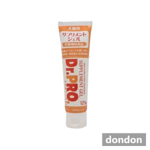 ニチドウ Dr.PRO. サプリメントジェル 125g【賞味期限2028年1月6日】犬