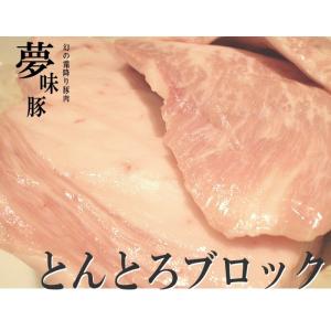 極上 霜降り 新潟 豚肉 夢味豚 トントロ 500g 予約販売｜dongriya