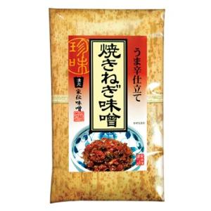 信州長野県のお土産 お取り寄せグルメ　うま辛仕立て焼きねぎ味噌（竹紙）｜donguri-n