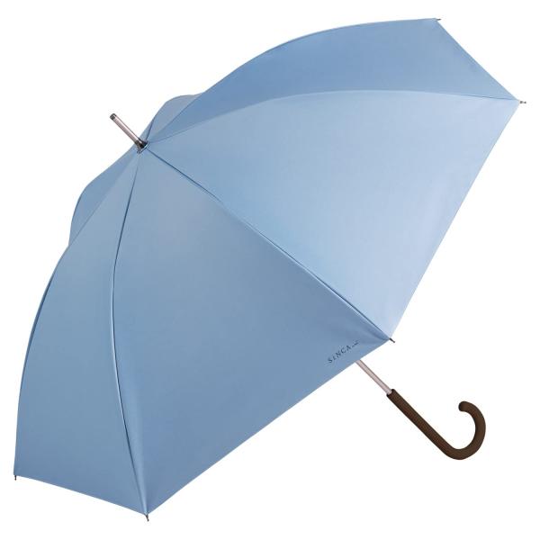 Wpc. ワールドパーティー 日傘 SiNCA LONG 60 サックス 60cm 晴雨兼用 メンズ...
