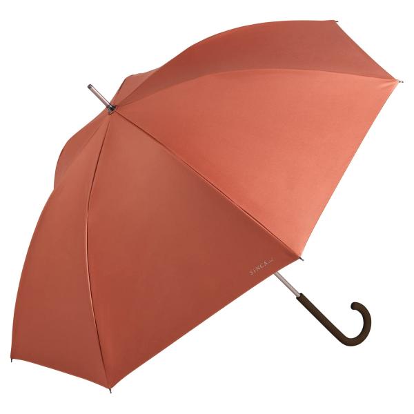 Wpc. ワールドパーティー 日傘 SiNCA LONG 60 レッド 60cm 晴雨兼用 メンズ ...