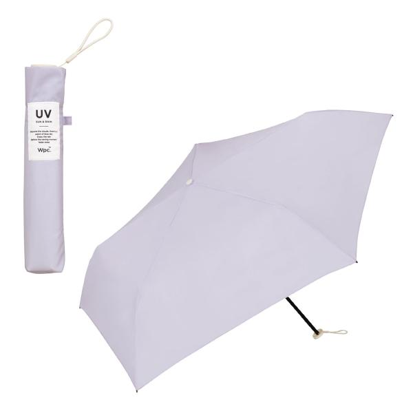 Wpc. ワールドパーティー 2024 雨傘 折りたたみ傘 Air-Light ソリッド ミニ ラベ...