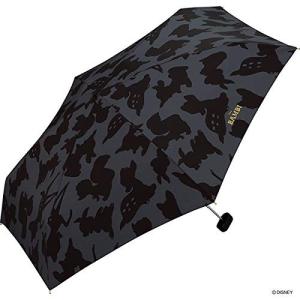 w.p.c ワールドパーティー ディズニー雨傘 折りたたみ傘 黒 50cm レディース ポーチタイプ バンビ シャドウミニ DS078-179 BK (雨具 おしゃれ 折り畳み傘)