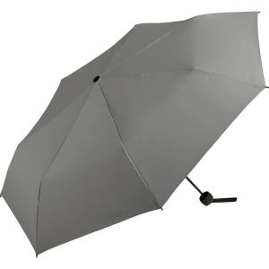 Wpc. ワールドパーティー UNISEX BASIC FOLDING UMBRELLA グレー 58cm 継続はっ水 雨晴兼用 メンズ レディース 折りたたみ傘 UX001-913 (母の日 プレゼント)