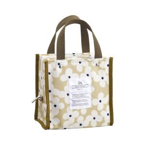 Wpc. ワールドパーティー Patterns 保冷保温スクエアバッグ クッカモカ はっ水 レディース お弁当袋 保冷剤用ポケットペットボトル 水筒も入る 通勤 通学 ピクニ