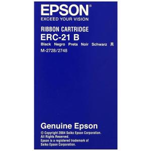 SEIKO EPSON セイコー エプソン ミニプリンター用リボンカセット 黒 ERC-21B