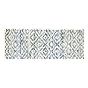 トモコーポレーション キッチンマット ブルー 約40×120cm