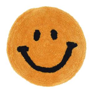 椅子カバー イスカバー タフティング スツールカバー チェアパッド クッション 円形 座布団 波 スマイル ニコちゃん パイル ふわふわ アジアン雑貨 アジアン家具アジアン雑貨nusa 通販 Yahoo ショッピング