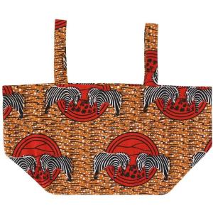 トモコーポレーション エココンビニバッグ アフリカン ゼブラ 11721795025