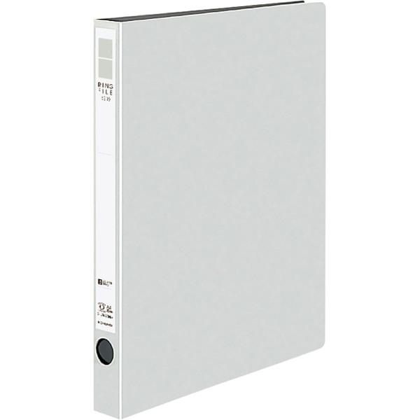 KOKUYO コクヨ ファイル リングファイルER PPシート表紙 A4 170枚 ライトグレー フ...