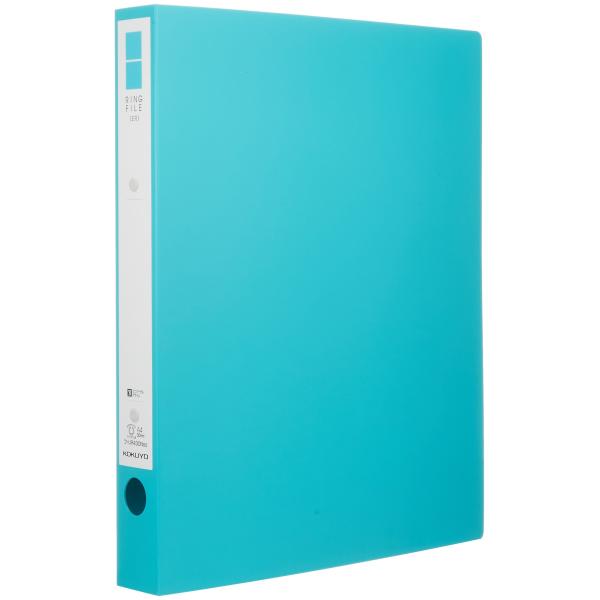 KOKUYO コクヨ リングファイル ER R-PP表紙 A4 縦 2穴 青緑 フ-UR430NBG