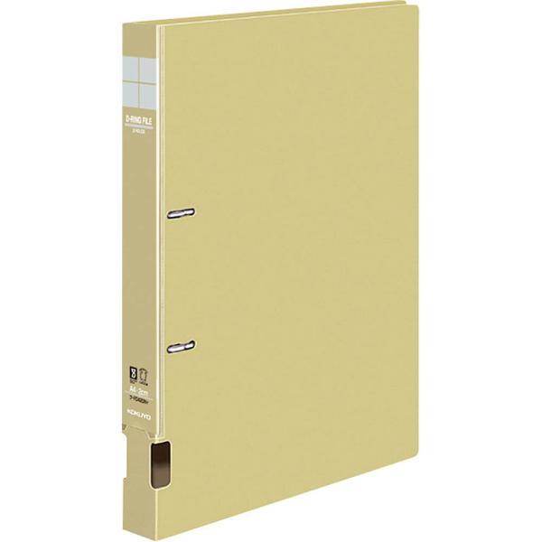 KOKUYO コクヨ ファイル Dリングファイル A4 200枚収容 2穴 黄 フ-FD420NY