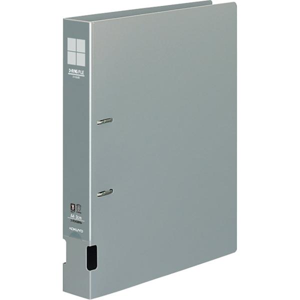 KOKUYO コクヨ ファイル Dリングファイル A4 300枚収容 グレー フ-FD430NM