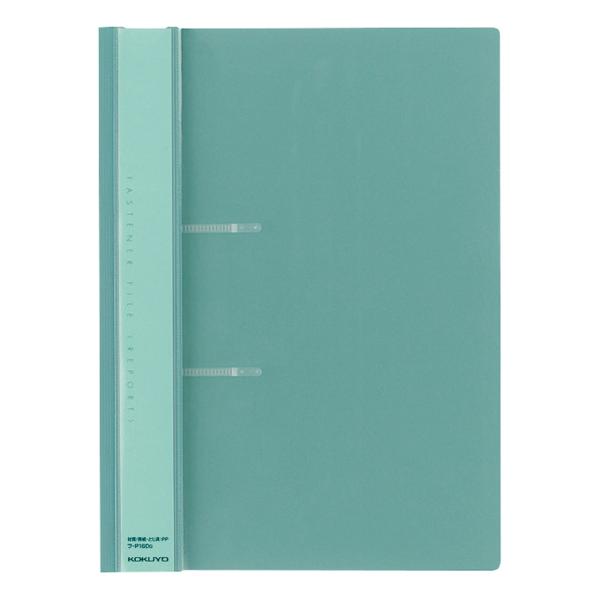 KOKUYO コクヨ ファスナーファイル レポート 2穴 A4 100枚収容 緑 フ-P160G