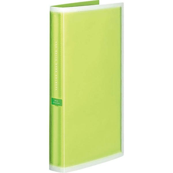 KOKUYO コクヨ アルバム ポシェットアルバム コロレー A4 スリム L判 緑 ア-NPV30...