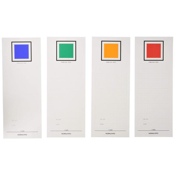 KOKUYO コクヨ インデックス 背見出し紙 パイプ式ファイル用 幅116mm 20枚 C-E69...