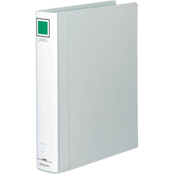 KOKUYO コクヨ ファイル パイプ式ファイル エコツインR 両開き A4 2穴 400枚収容 シ...
