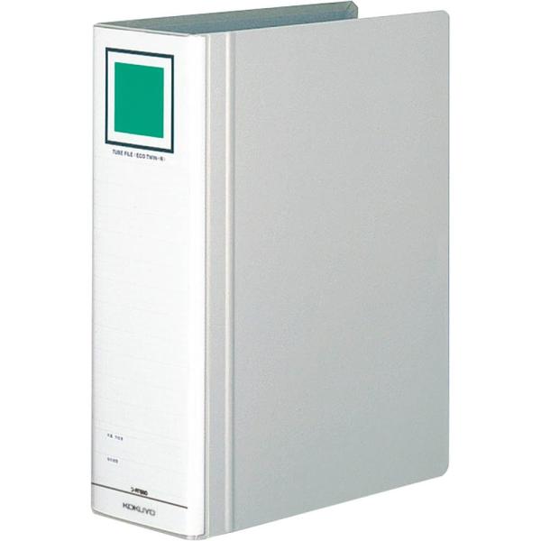 KOKUYO コクヨ フ-RT680C チューブファイルエコツインR A4縦 80mmとじ 2穴シル...
