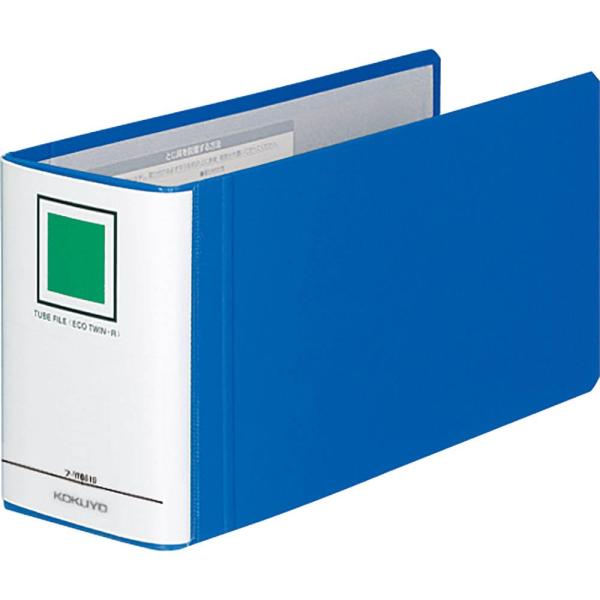 KOKUYO コクヨ ファイル パイプ式ファイル エコツインR 両開き B4 1 3 2穴 800枚...