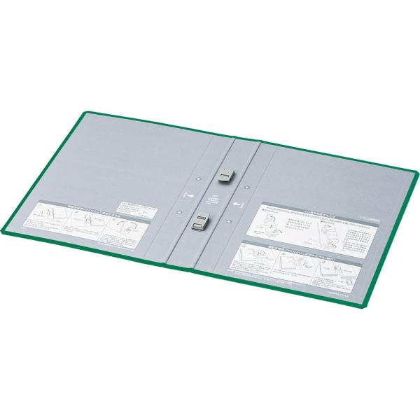 KOKUYO コクヨ パイプ式ファイル エコツインR 用替表紙 フ-RT630G用 フ-RH630G