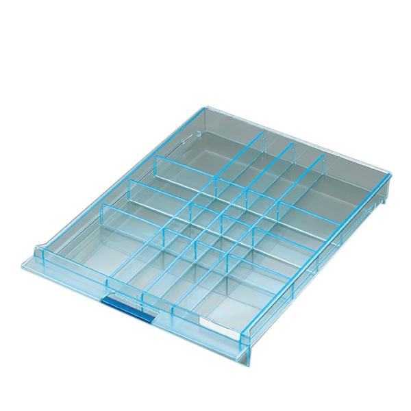 KOKUYO コクヨ レターケース UNIFEEL 仕切板 浅型縦仕切 透明 LCD-UNAD1