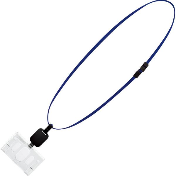 KOKUYO コクヨ 吊り下げ 名札 リール式 青 フックパーツ採用 ハードケース ナフ-R280B