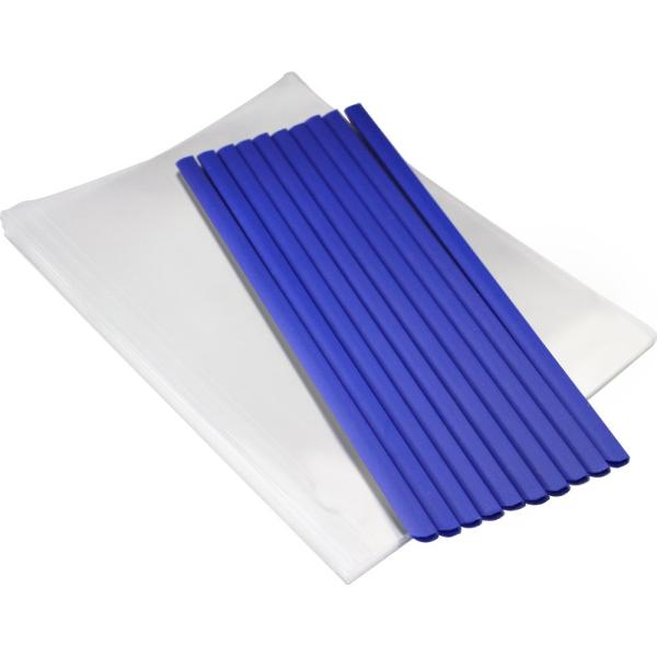 KOKUYO コクヨ ファイル レールクリヤーホルダー K2 A4 10枚 青 K2フ-TP760B...