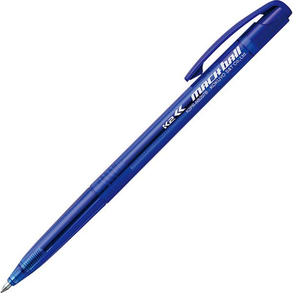 KOKUYO コクヨ なめらか ボールペン マッハボール ノック式 10本入 青 K2PR-NB20...