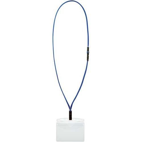 KOKUYO コクヨ 名札セット プロテクト 2つ折 名刺 ナフ-SP195B 青