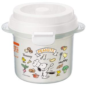 SKATER スケーター 電子レンジ調理用品 ご飯メーカー スノコ付き 蒸し器 スヌーピー 640ml UDG1 (プレゼント 子供 小学生 お弁当箱 かわいい おしゃれ お返し)
