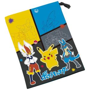 ポケモン ポケットモンスター コップ袋 巾着 小物入れ 歯ブラシホルダー付き コップと歯ブラシ同時に入れられる Kb62 みらい屋 通販 Yahoo ショッピング