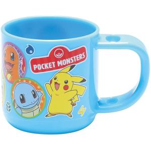 SKATER スケーター 子ども用コップ 歯ブラシスタンド付 コップ 180ml ポケットモンスター ポケモン2021 KTB1-A