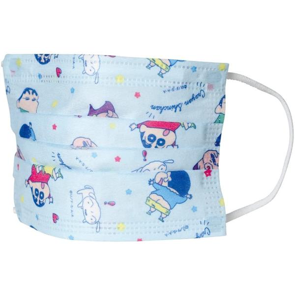 SKATER スケーター 三層構造 不織布 マスク 子供用 クレヨンしんちゃん 10枚 MSKP3-...