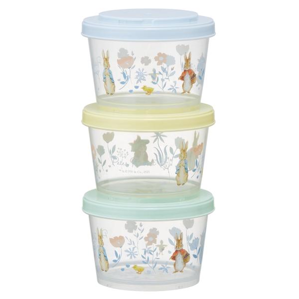 SKATER スケーター 弁当箱 ジョイント式 保存 容器 3個セット 240ml 食洗機対応 レン...