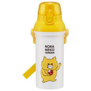 SKATER スケーター 水筒 ノラネコぐんだん 480ml 子供用 抗菌 プラスチック製 日本製 PSB5SANAG-A (プレゼント 入園特集 入学特集 入園準備 入学準備 保育園)